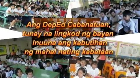 deped cabanatuan march lyrics|DepED Cabanatuan City March With Voice.